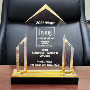 2022 Living Magazine Winner - Fort Bend County - Best Family & Divorce Attorney